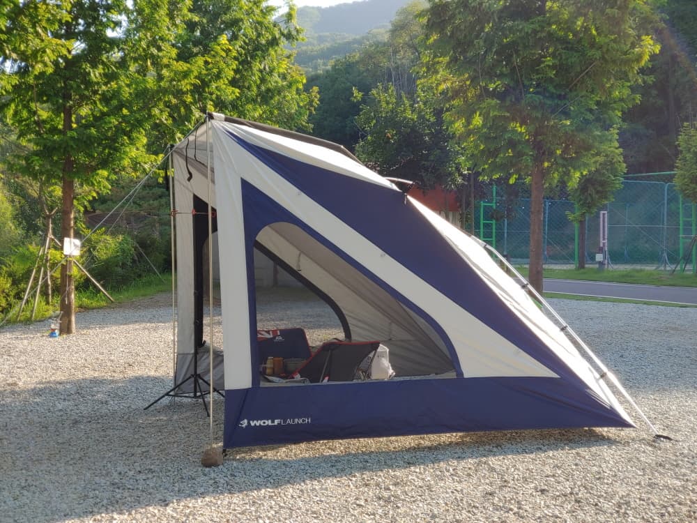 _WOLFLAUNCH_ Car awning tent for SUV camping